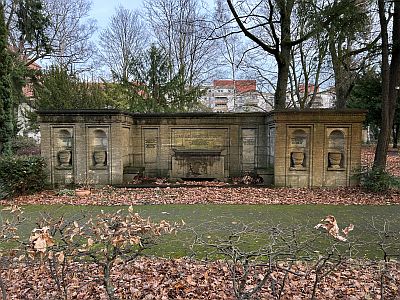Eugen Gutmann's gravesite, founder of Dresdner Bank
